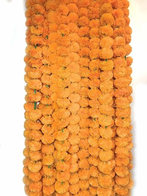 RUKMANI FASION fabric Garland(Orange)