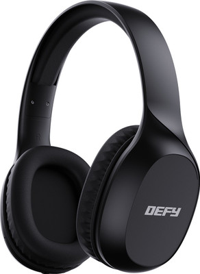 DEFY BassX DWH01 Bluetooth Headset  (Black, On The Ear) For Rs. 599 @ 76 %