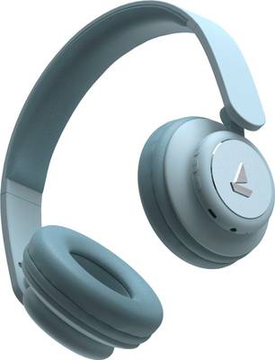 boAt Rockerz 450 with Upto 15 Hours Playback Bluetooth Headset  (Aqua Blue, On the Ear)
