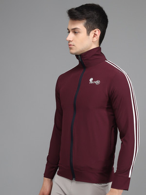 Veltick Full Sleeve Striped Men Jacket