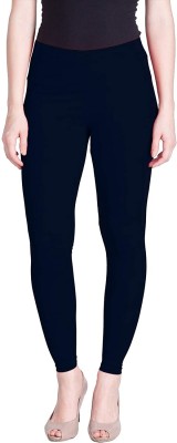 daily daily Churidar  Western Wear Legging(Dark Blue, Solid)