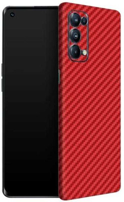 mtool Oppo Reno 5 Pro 5g (Camera+Back+Side) Mobile Skin(Red)