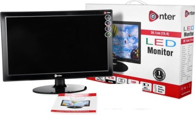 Enter 15.4 inch SXGA LED Backlit Monitor (Piano shining black with 15.4 inch)(Response Time: 6 ms, 60 Hz Refresh Rate)