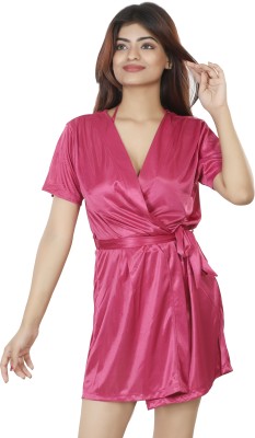 Nivcy Women Robe(Pink)