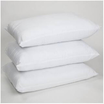 VJSTAR Cotton Solid Sleeping Pillow Pack of 3(White)