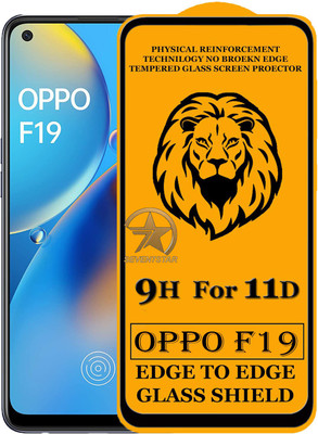HQ Protection Edge To Edge Tempered Glass for Oppo F19(Pack of 1)