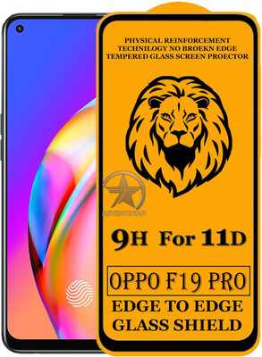 SEVEN7STAR Edge To Edge Tempered Glass for Oppo F19 Pro(Pack of 1)
