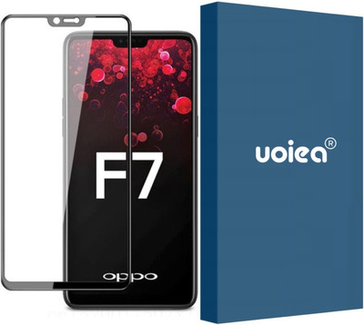 UOIEA Tempered Glass Guard for OPPO F7(Pack of 1)