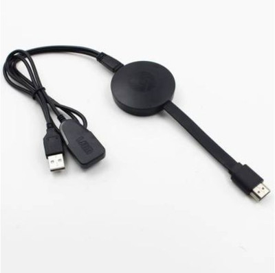 GUGGU ZPN_648T Chrome cast WiFi HDMI Dongle & Wireless Display for TV\Laptop\Desktop\Tablet Compatible with All Smartphone Media Streaming Device(Black)