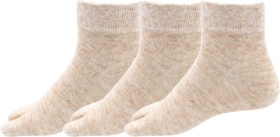 VAPINDIA Women Solid Mid-Calf/Crew(Pack of 3)