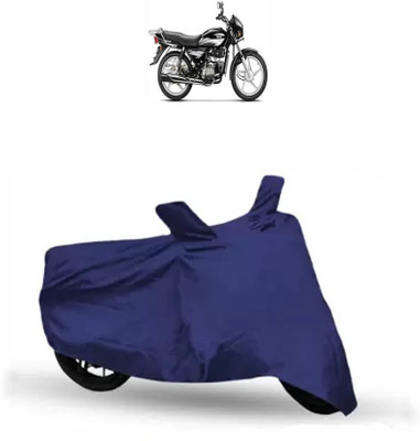Trendymart Waterproof Two Wheeler Cover for Hero(Splendor Plus, Blue)