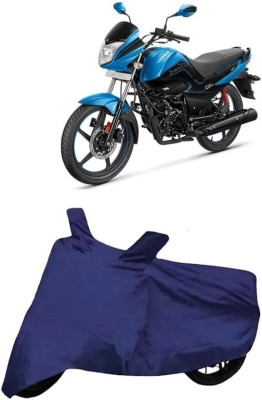 Trendymart Waterproof Two Wheeler Cover for Hero(Splendor I Smart, Blue)