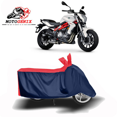 MOTOGENIX Two Wheeler Cover for Benelli(TNT 300, Red, Blue)