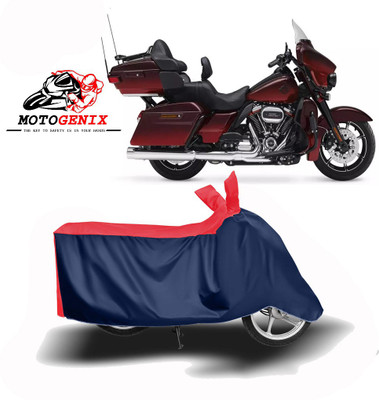 MOTOGENIX Two Wheeler Cover for Harley Davidson(CVO Limited, Red, Blue)
