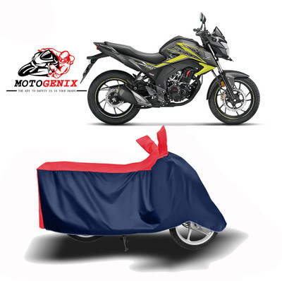 Amozkart Two Wheeler Cover for Honda(CB Hornet 160R, Red, Blue)