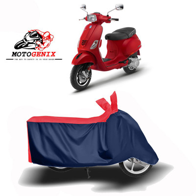 MOTOGENIX Two Wheeler Cover for Vespa(Vespa SXL 125, Red, Blue)
