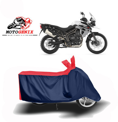 Amozkart Two Wheeler Cover for Triumph(Tiger 800, Red, Blue)