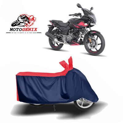 Amozkart Two Wheeler Cover for Bajaj(Pulsar 220F, Red, Blue)