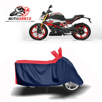 MOTOGENIX Two Wheeler Cover for BMW(G 310 R, Red, Blue)