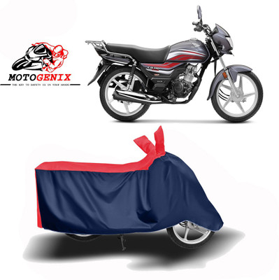 Amozkart Two Wheeler Cover for Honda(CD 110 Dream, Red, Blue)