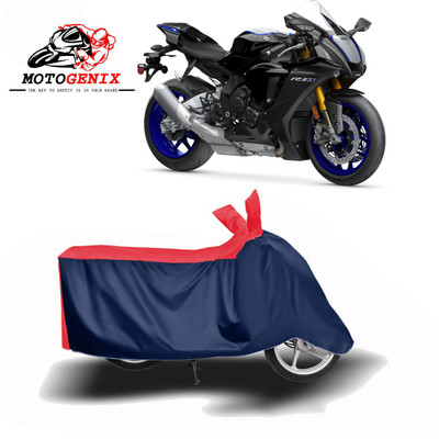 MOTOGENIX Two Wheeler Cover for Yamaha(YZF R1M, Red, Blue)