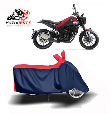 MOTOGENIX Two Wheeler Cover for Benelli(Leoncino 250, Red, Blue)