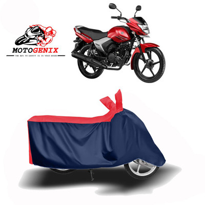MOTOGENIX Two Wheeler Cover for Yamaha(Saluto, Red, Blue)