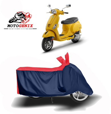 MOTOGENIX Two Wheeler Cover for Vespa(Vespa SXL 150, Red, Blue)