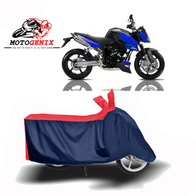 MOTOGENIX Two Wheeler Cover for Bajaj(Pulsar 220 DTS-i, Red, Blue)