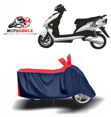 MOTOGENIX Two Wheeler Cover for Kinetic(Zing, Red, Blue)
