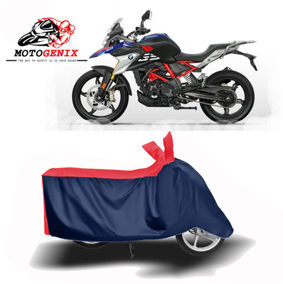 MOTOGENIX Two Wheeler Cover for BMW(G 310 GS, Red, Blue)