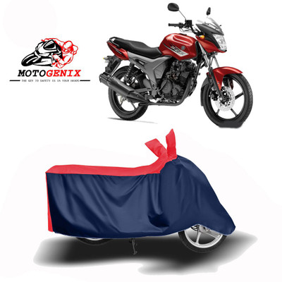 MOTOGENIX Two Wheeler Cover for Yamaha(SZ-S, Red, Blue)
