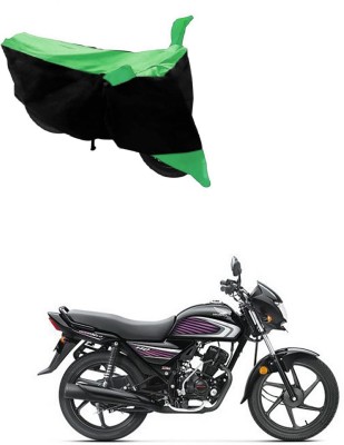 Ascension Two Wheeler Cover for Honda(Dream Neo, Green, Black)