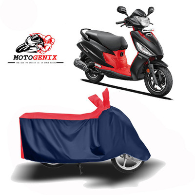 Amozkart Two Wheeler Cover for Hero(MotoCorp Maestro Edge 125, Red, Blue)