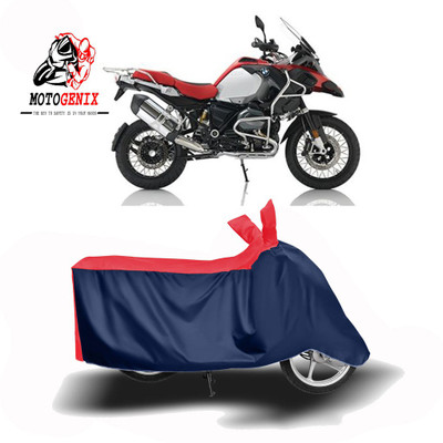 MOTOGENIX Two Wheeler Cover for BMW(R 1200 GS, Red, Blue)