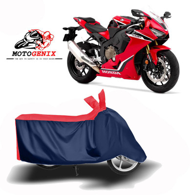 MOTOGENIX Two Wheeler Cover for Honda(CBR 1000RR, Red, Blue)