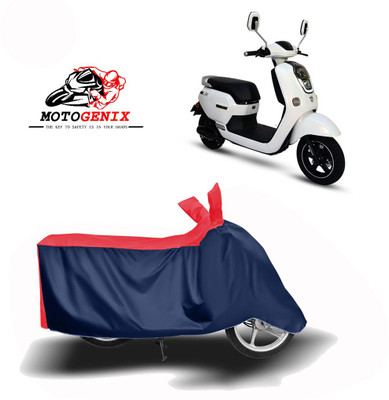 MOTOGENIX Two Wheeler Cover for Okinawa(Lite, Red, Blue)