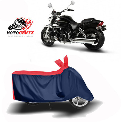 MOTOGENIX Two Wheeler Cover for Hyosung(Aquila 250, Red, Blue)