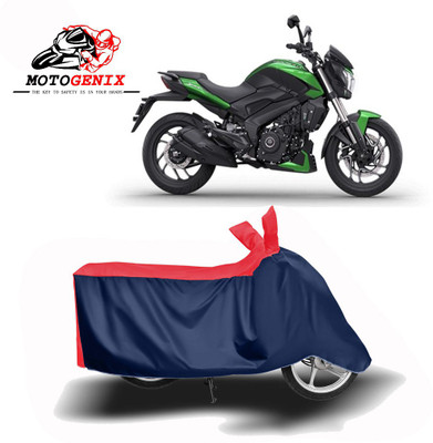 Mdstar Two Wheeler Cover for Bajaj(Dominar 400, Red, Blue)