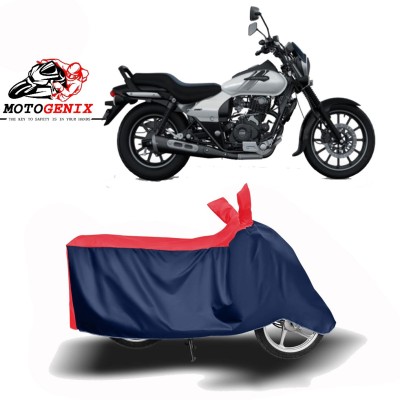 MOTOGENIX Two Wheeler Cover for Bajaj(Avenger 220 Street, Red, Blue)