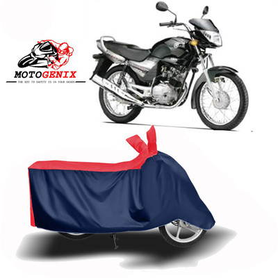 MOTOGENIX Two Wheeler Cover for Yamaha(Libero LX, Red, Blue)