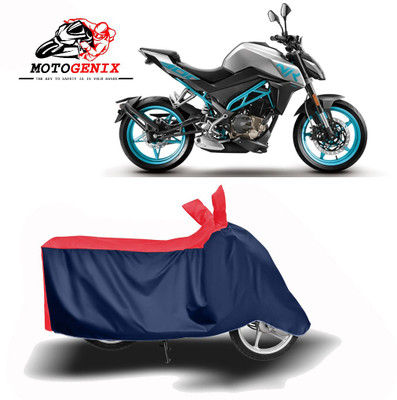 MOTOGENIX Two Wheeler Cover for CFMoto(300NK, Red, Blue)