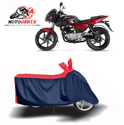 Parulstore Two Wheeler Cover for Bajaj(Pulsar 180 DTS-i, Red, Blue)