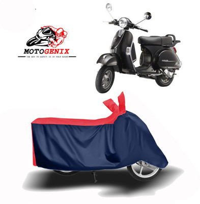 MOTOGENIX Two Wheeler Cover for LML(Star Euro, Red, Blue)