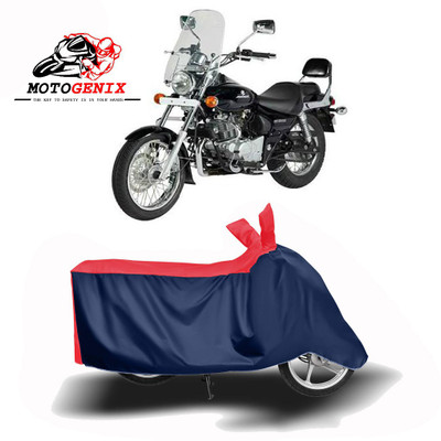 MOTOGENIX Two Wheeler Cover for Bajaj(Avenger 220 DTS-i, Red, Blue)