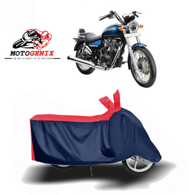 MOTOGENIX Two Wheeler Cover for Royal Enfield(Thunderbird 350, Red, Blue)