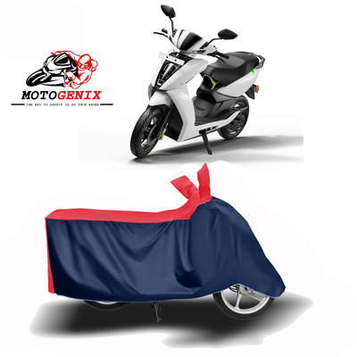 MOTOGENIX Two Wheeler Cover for Ather(450, Red, Blue)