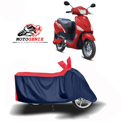 Amozkart Two Wheeler Cover for Hero Electric(Electric Optima, Red, Blue)