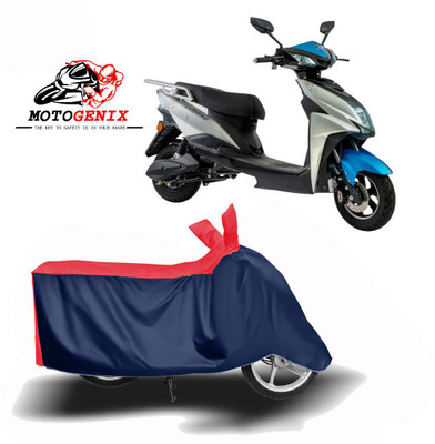 MOTOGENIX Two Wheeler Cover for Universal For Bike(Fusion, Red, Blue)