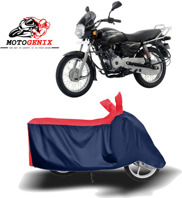 Mdstar Waterproof Two Wheeler Cover for Bajaj(Boxer AT, Red, Blue)